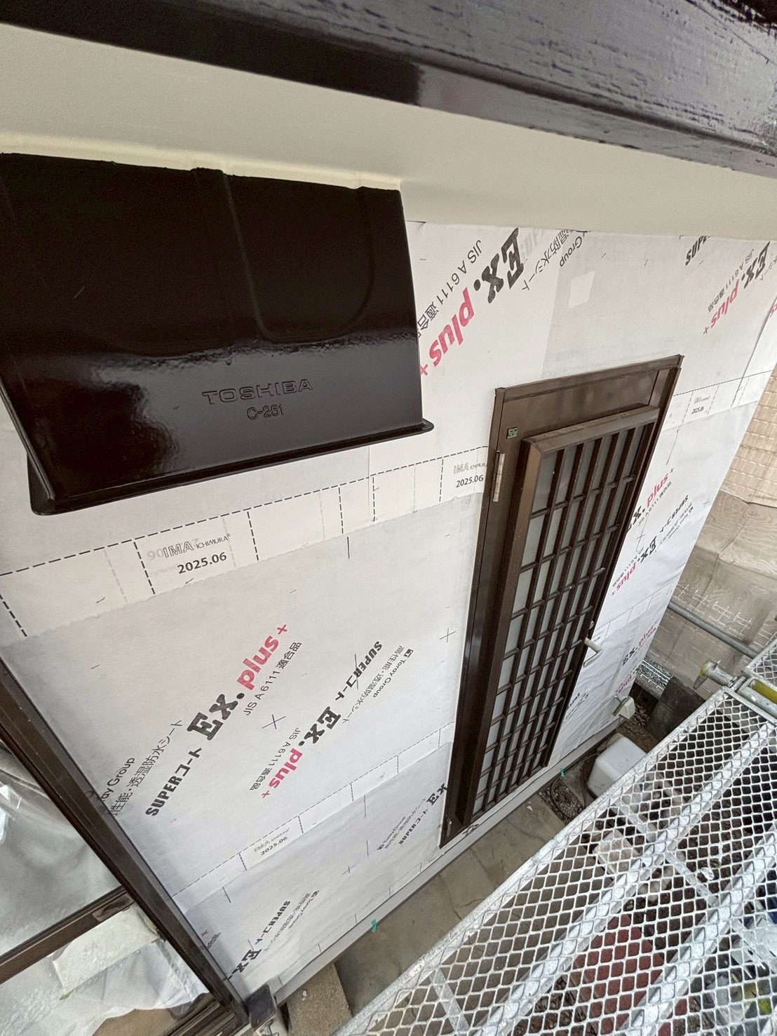 静岡市駿河区 K様邸 外壁工事(カバー工法)①